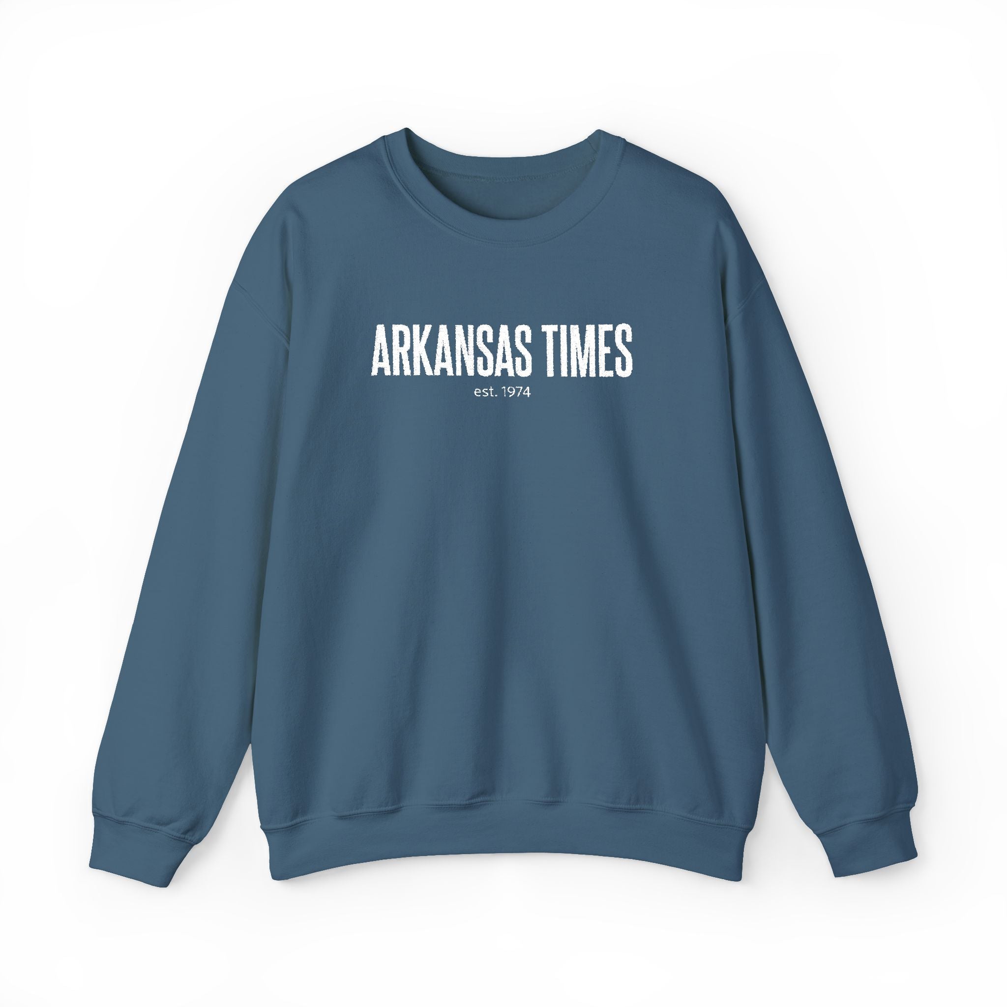 Arkansas Times Embroidery Crewneck Sweatshirt