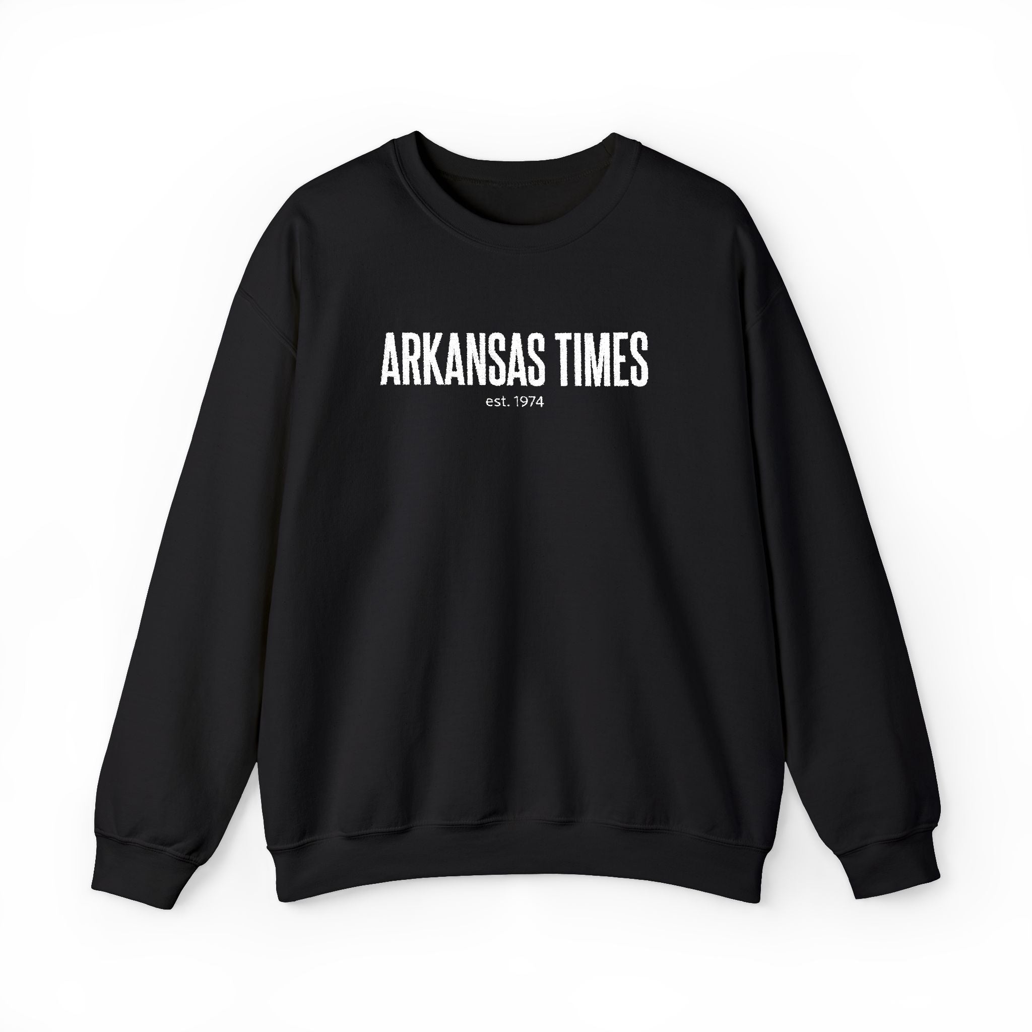 Arkansas Times Embroidery Crewneck Sweatshirt