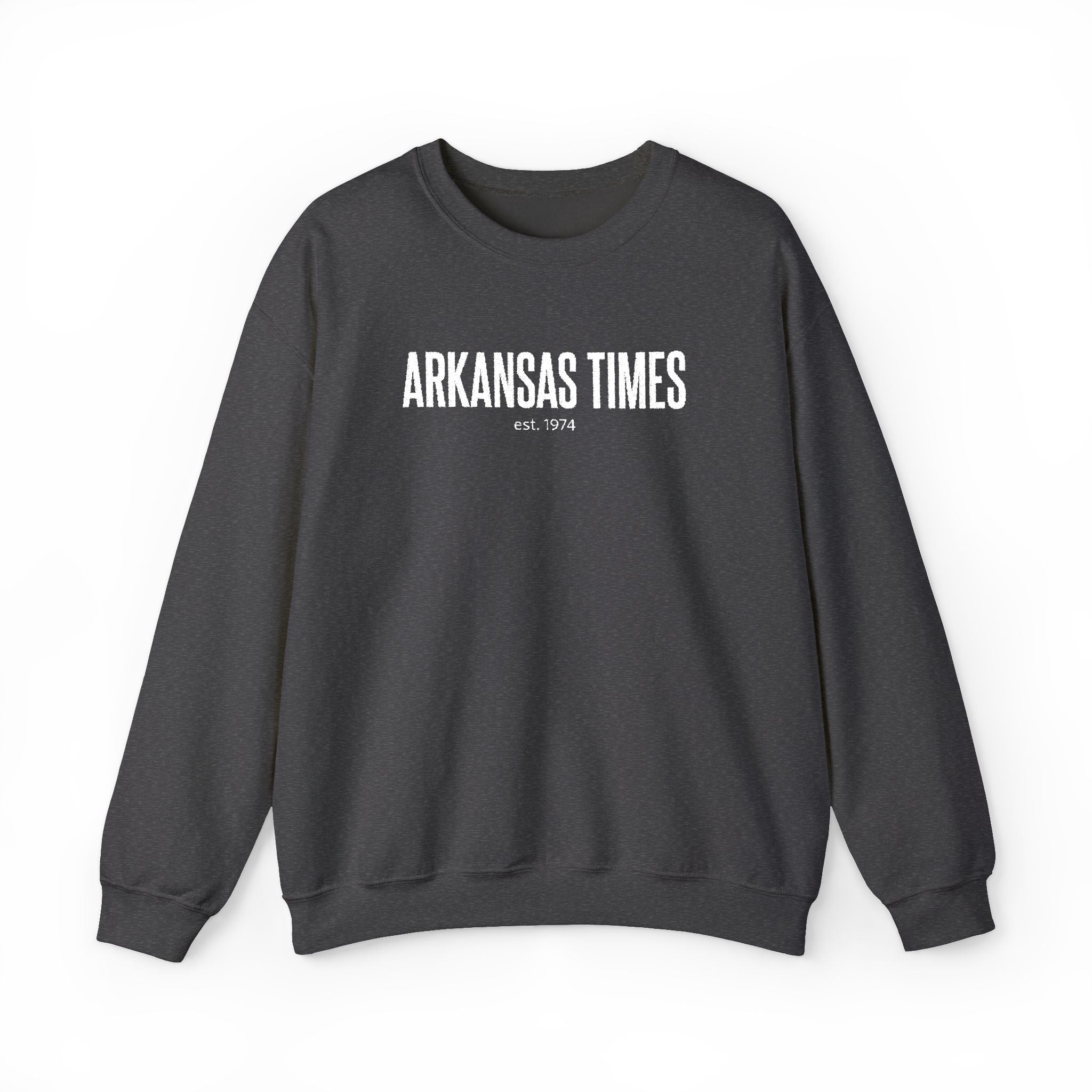 Arkansas Times Embroidery Crewneck Sweatshirt